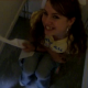 A girl is on the toilet when her friend starts filming. We think she is taking a dump!